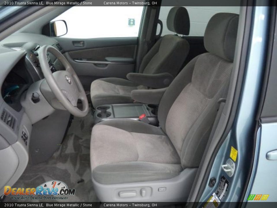 2010 Toyota Sienna LE Blue Mirage Metallic / Stone Photo #6