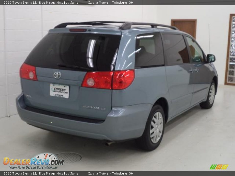 2010 Toyota Sienna LE Blue Mirage Metallic / Stone Photo #7