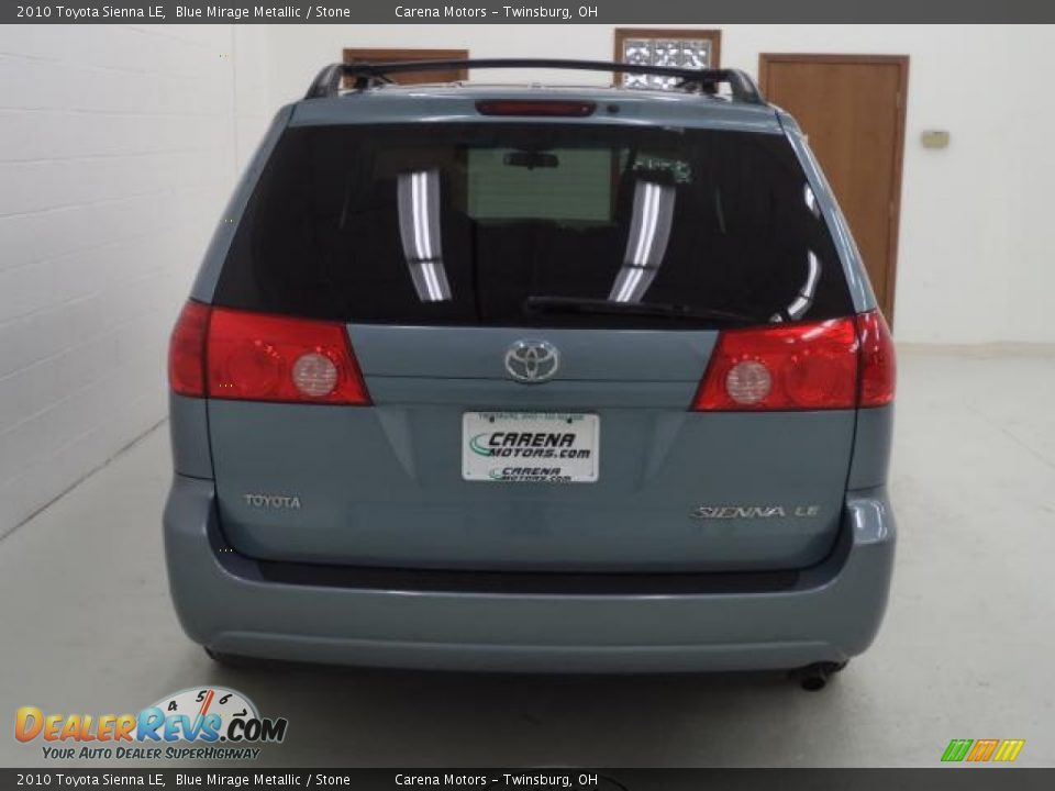 2010 Toyota Sienna LE Blue Mirage Metallic / Stone Photo #9