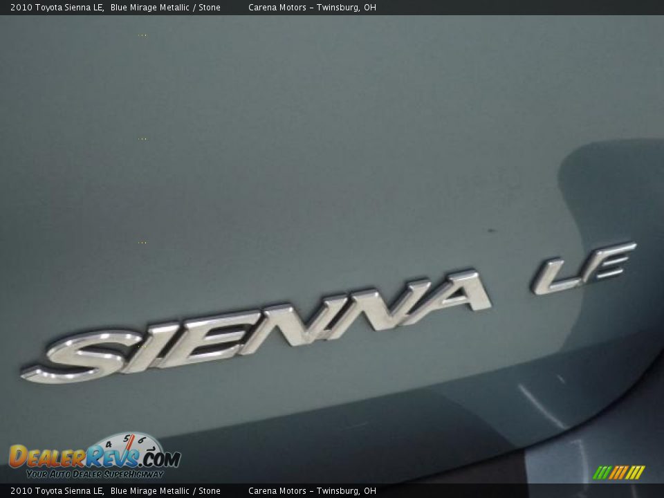 2010 Toyota Sienna LE Blue Mirage Metallic / Stone Photo #10