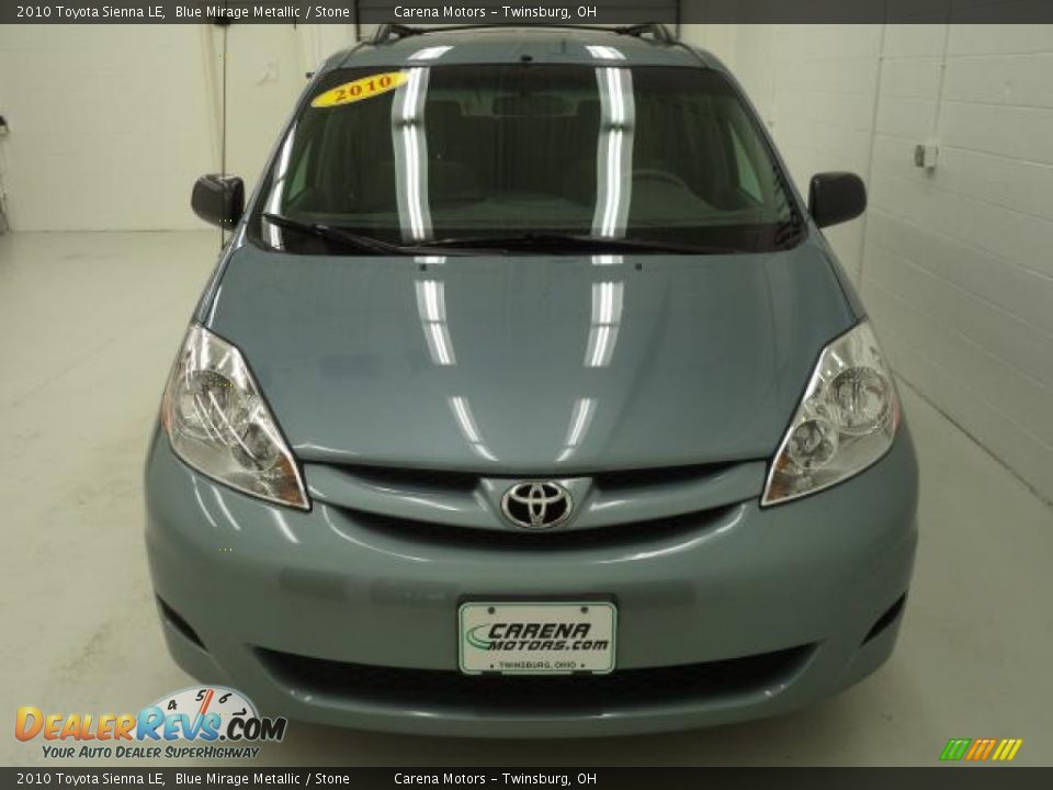 2010 Toyota Sienna LE Blue Mirage Metallic / Stone Photo #15
