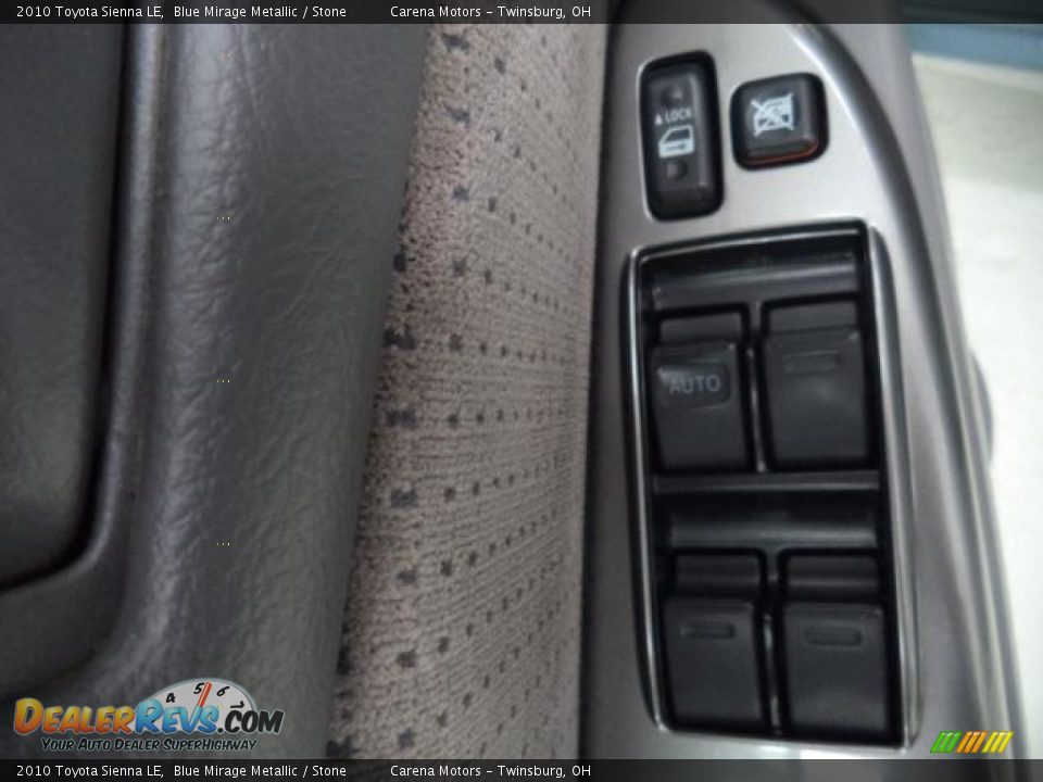 2010 Toyota Sienna LE Blue Mirage Metallic / Stone Photo #16