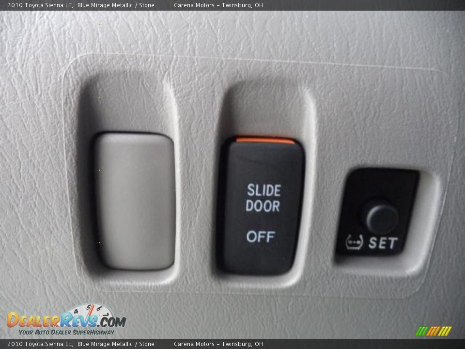 2010 Toyota Sienna LE Blue Mirage Metallic / Stone Photo #18