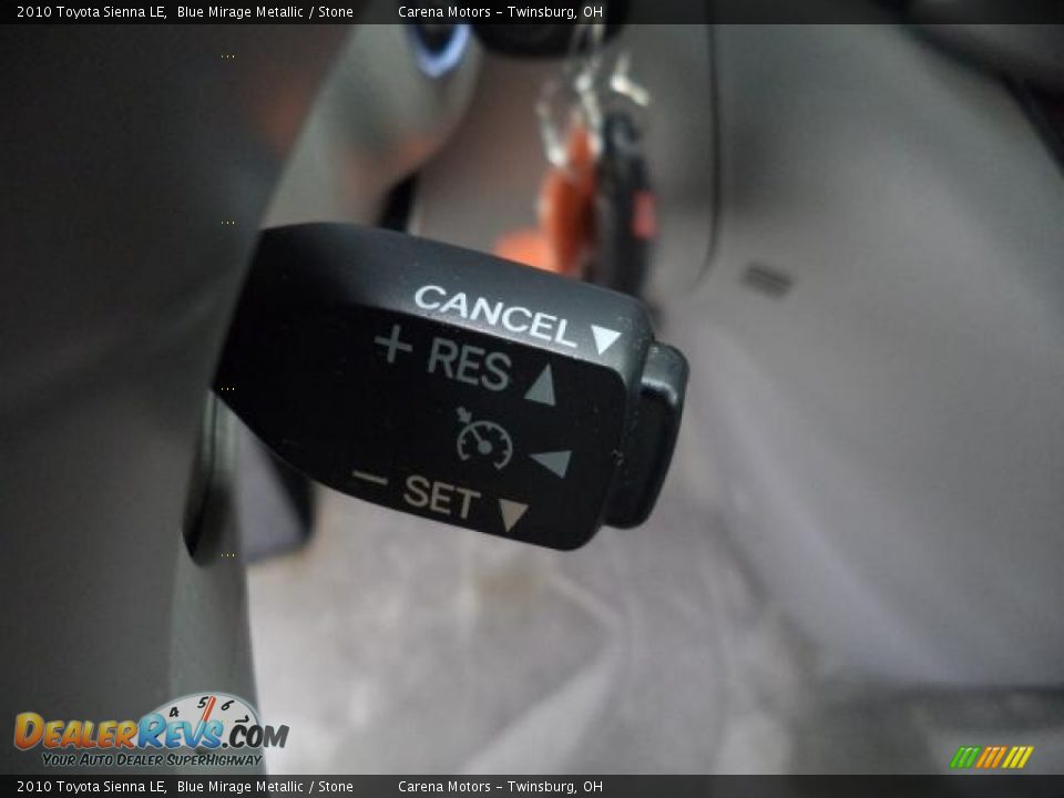 2010 Toyota Sienna LE Blue Mirage Metallic / Stone Photo #27