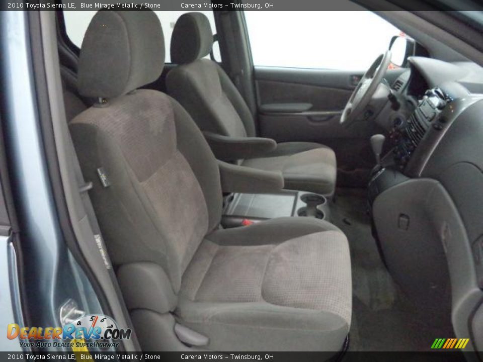 2010 Toyota Sienna LE Blue Mirage Metallic / Stone Photo #28