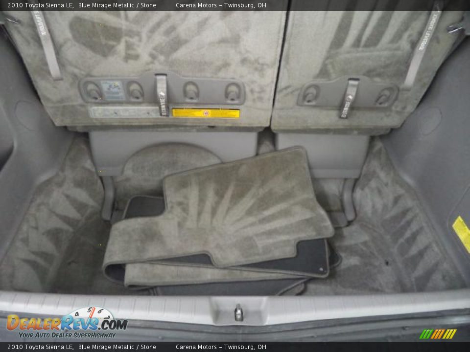 2010 Toyota Sienna LE Blue Mirage Metallic / Stone Photo #36
