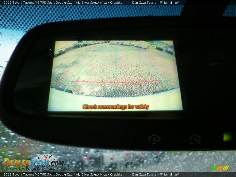 2012 Toyota Tacoma V6 TRD Sport Double Cab 4x4 Silver Streak Mica / Graphite Photo #13