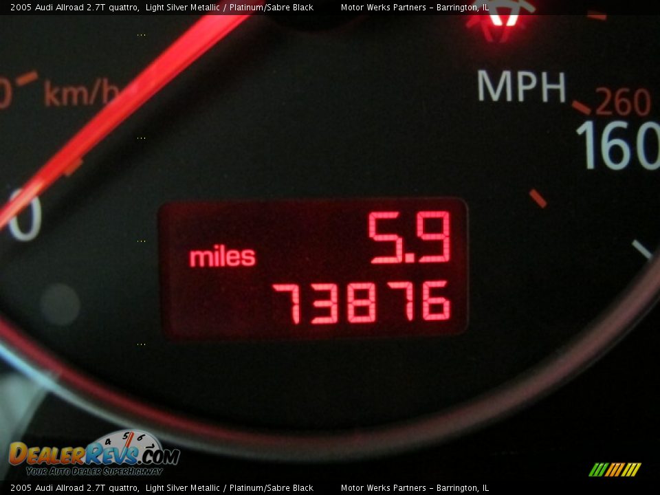 2005 Audi Allroad 2.7T quattro Light Silver Metallic / Platinum/Sabre Black Photo #27