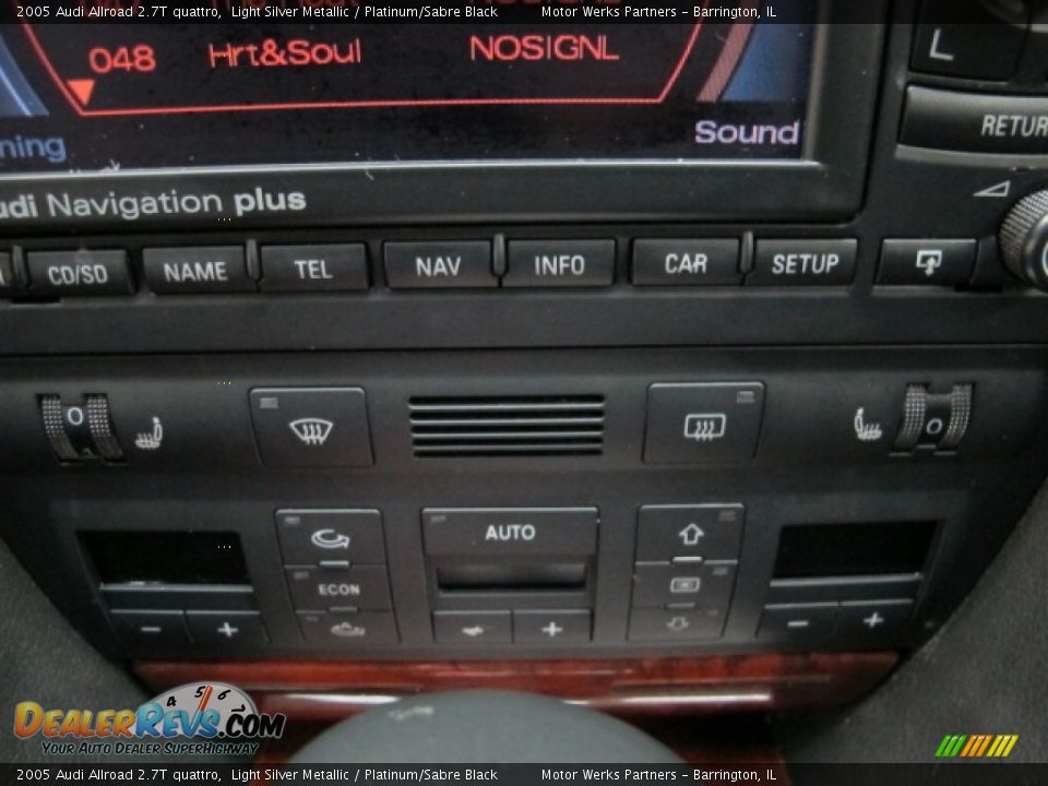 2005 Audi Allroad 2.7T quattro Light Silver Metallic / Platinum/Sabre Black Photo #30