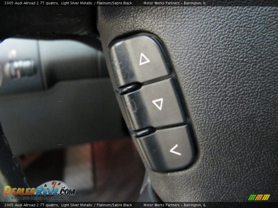 2005 Audi Allroad 2.7T quattro Light Silver Metallic / Platinum/Sabre Black Photo #34
