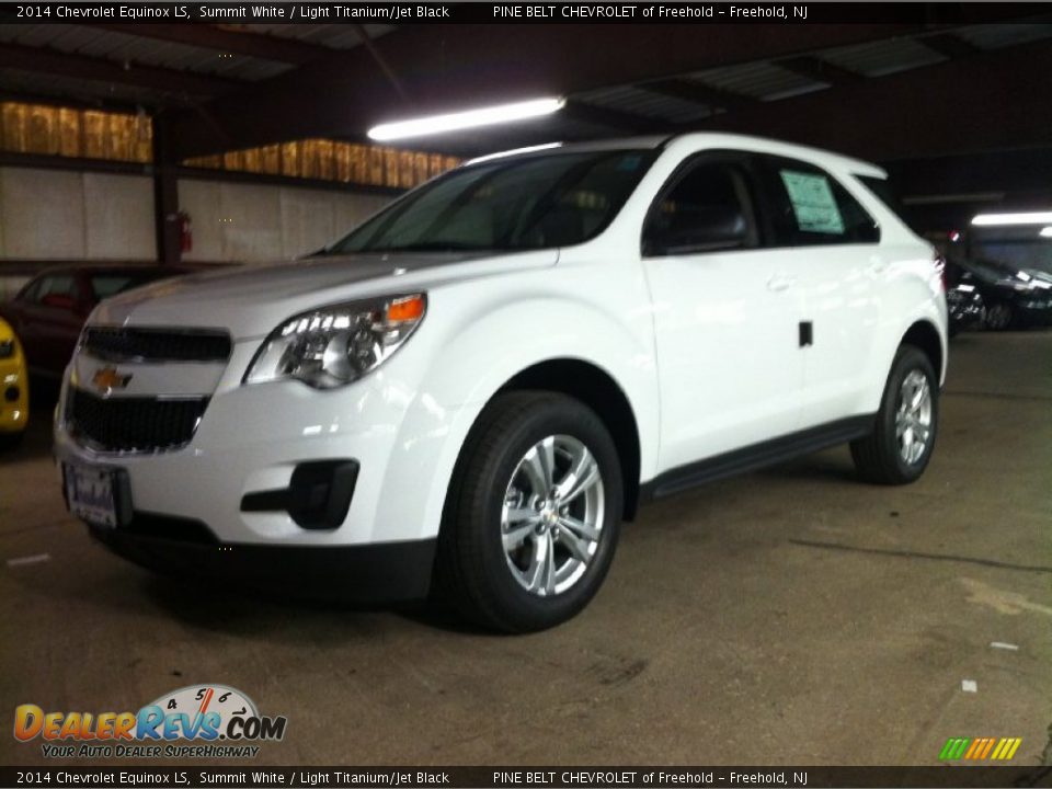 2014 Chevrolet Equinox LS Summit White / Light Titanium/Jet Black Photo #1