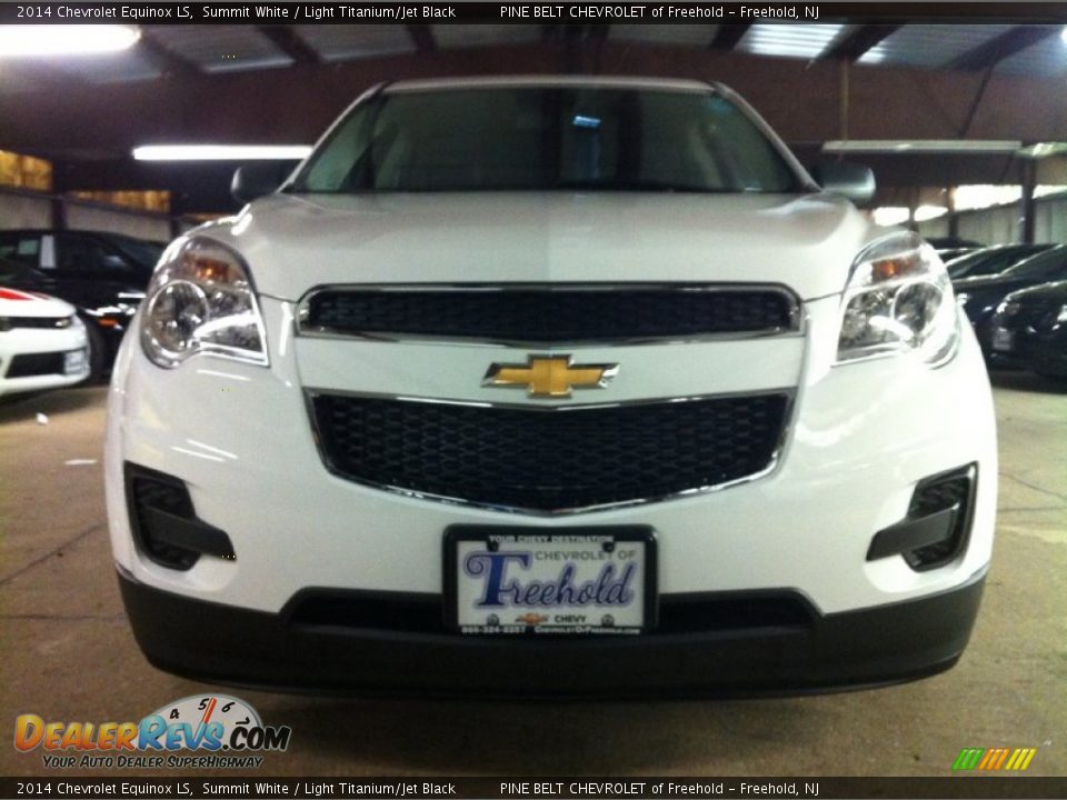 2014 Chevrolet Equinox LS Summit White / Light Titanium/Jet Black Photo #2