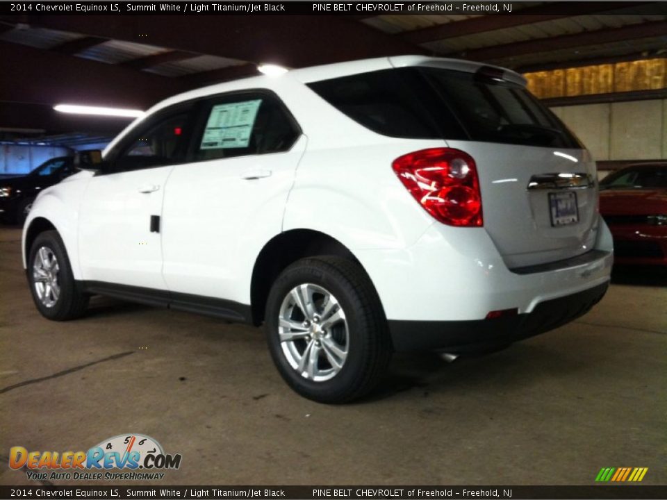 2014 Chevrolet Equinox LS Summit White / Light Titanium/Jet Black Photo #4