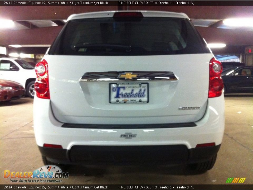 2014 Chevrolet Equinox LS Summit White / Light Titanium/Jet Black Photo #5