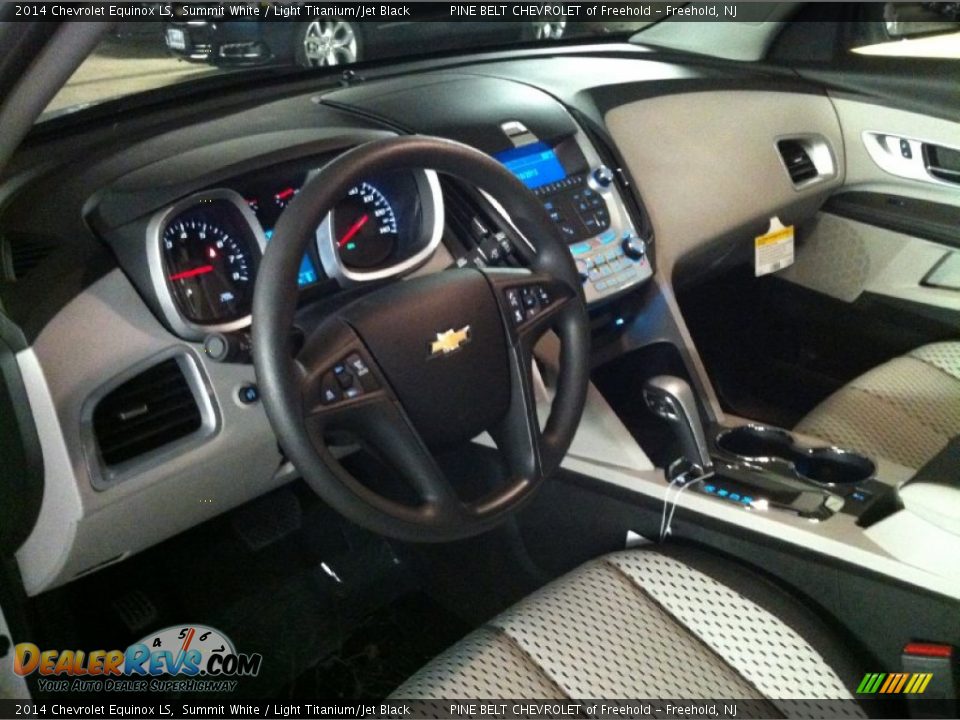 2014 Chevrolet Equinox LS Summit White / Light Titanium/Jet Black Photo #7