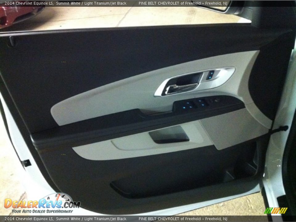 2014 Chevrolet Equinox LS Summit White / Light Titanium/Jet Black Photo #8