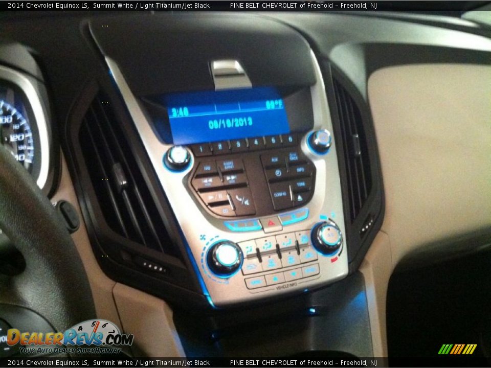 2014 Chevrolet Equinox LS Summit White / Light Titanium/Jet Black Photo #10