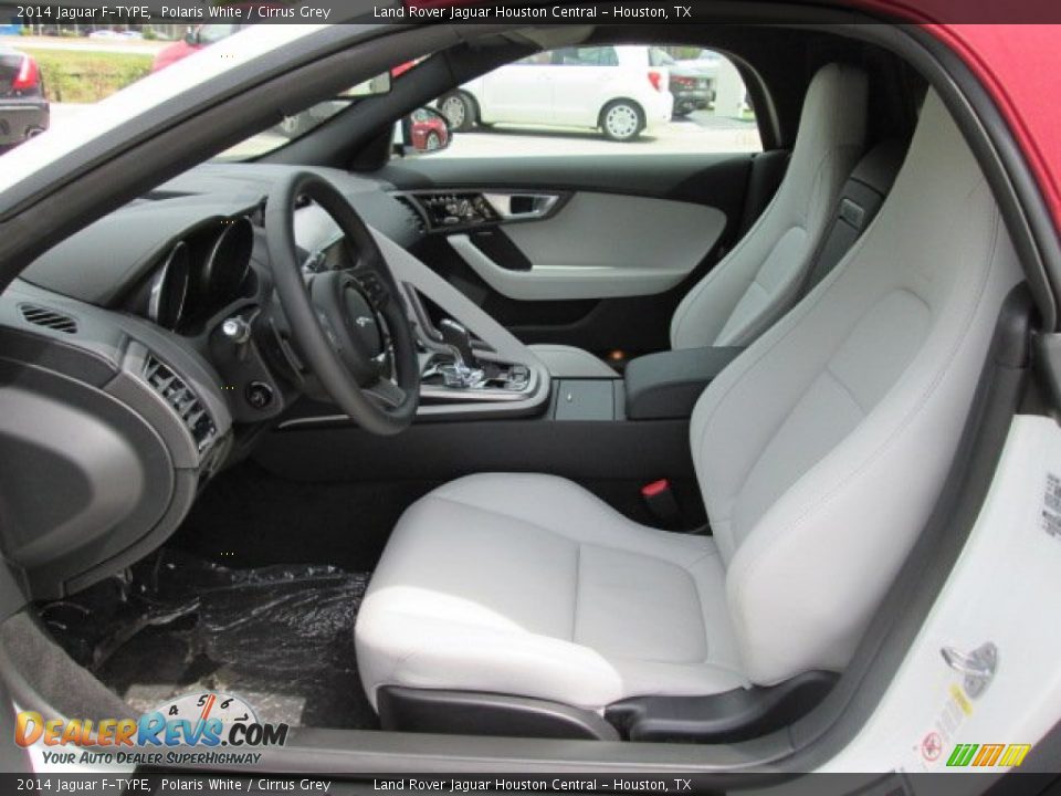 Cirrus Grey Interior - 2014 Jaguar F-TYPE  Photo #2