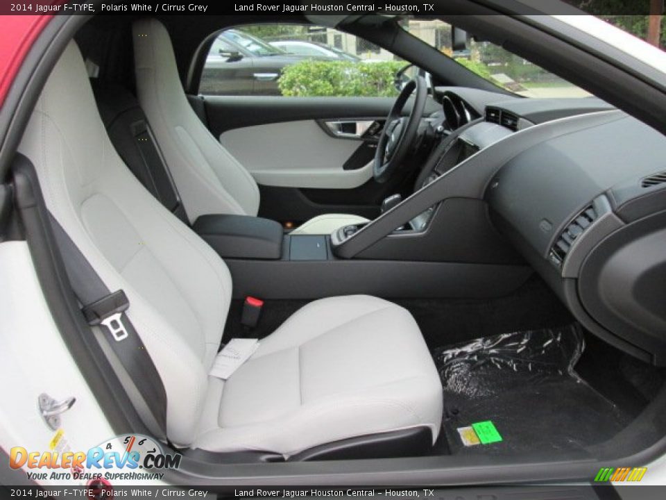 Cirrus Grey Interior - 2014 Jaguar F-TYPE  Photo #4