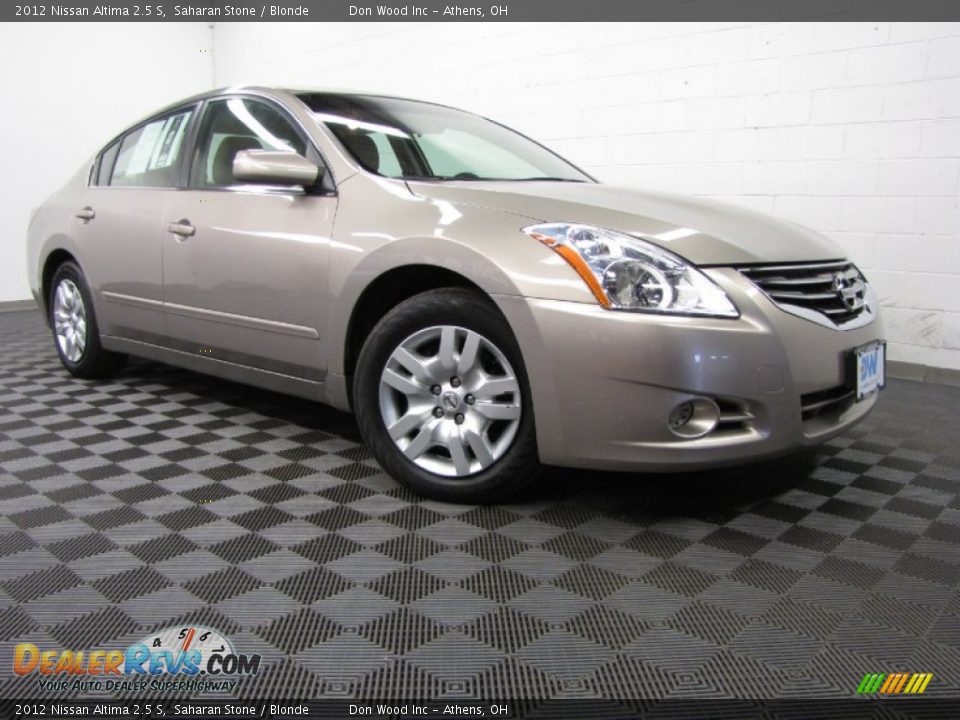 2012 Nissan Altima 2.5 S Saharan Stone / Blonde Photo #1