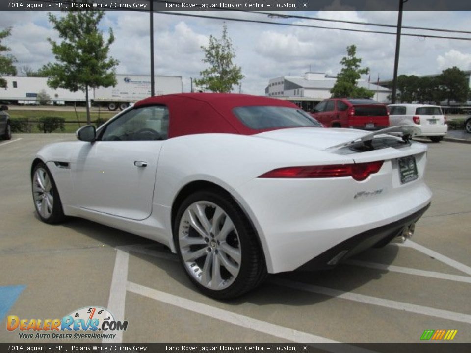 Polaris White 2014 Jaguar F-TYPE  Photo #8