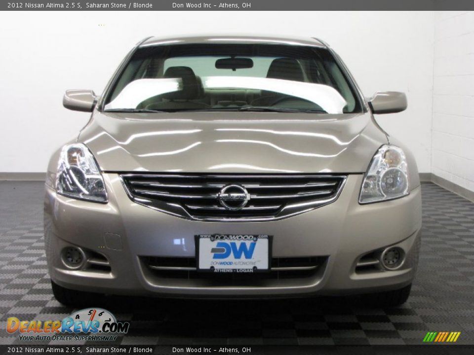 2012 Nissan Altima 2.5 S Saharan Stone / Blonde Photo #2
