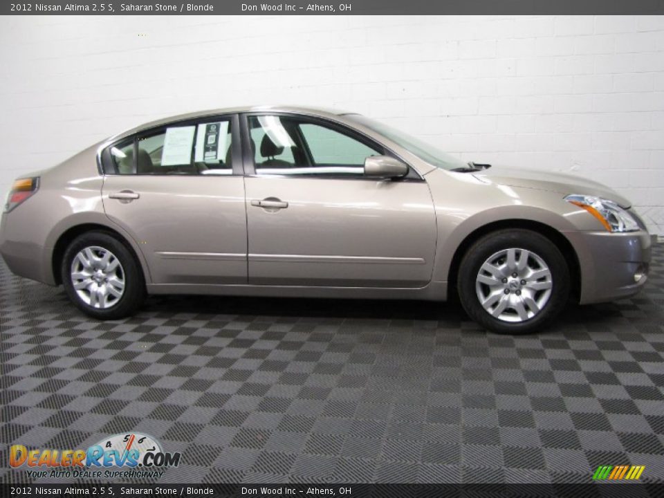 2012 Nissan Altima 2.5 S Saharan Stone / Blonde Photo #3