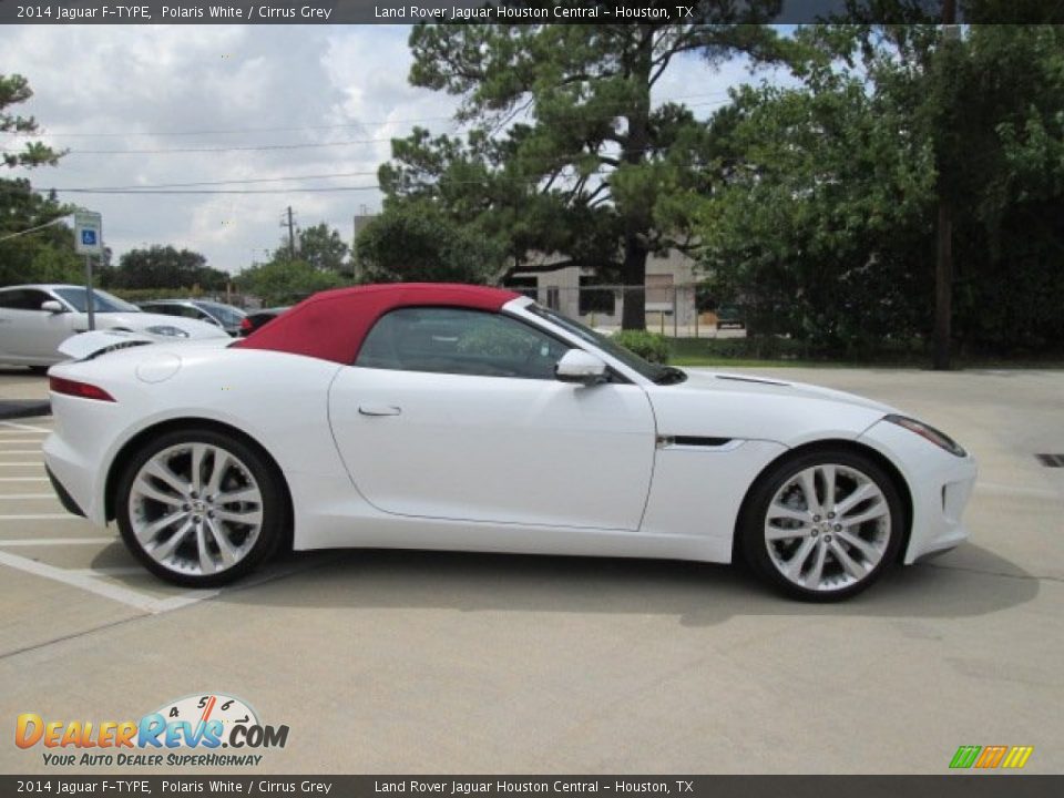 Polaris White 2014 Jaguar F-TYPE  Photo #11