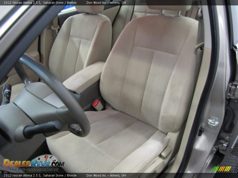 2012 Nissan Altima 2.5 S Saharan Stone / Blonde Photo #6