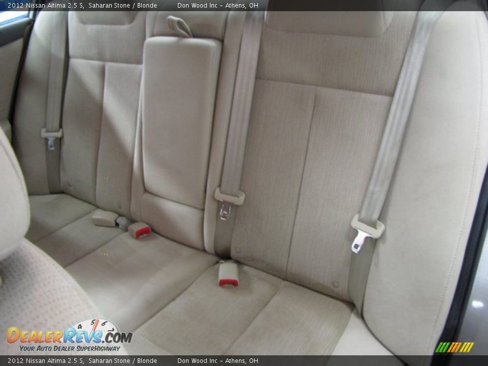 2012 Nissan Altima 2.5 S Saharan Stone / Blonde Photo #7