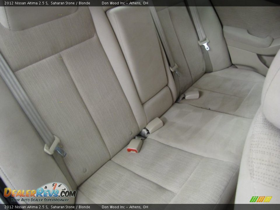 2012 Nissan Altima 2.5 S Saharan Stone / Blonde Photo #8