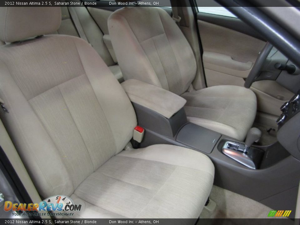 2012 Nissan Altima 2.5 S Saharan Stone / Blonde Photo #9