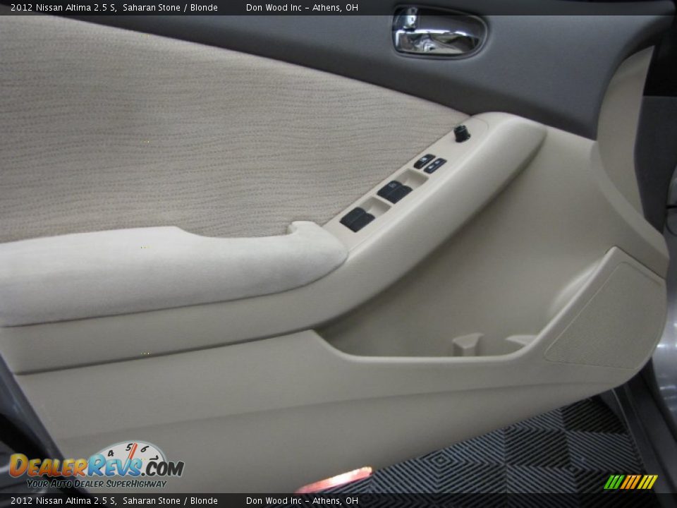 2012 Nissan Altima 2.5 S Saharan Stone / Blonde Photo #10