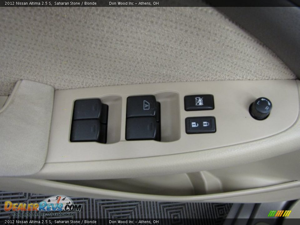 2012 Nissan Altima 2.5 S Saharan Stone / Blonde Photo #11