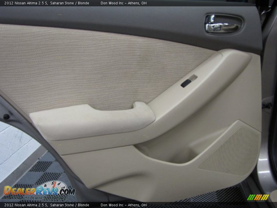 2012 Nissan Altima 2.5 S Saharan Stone / Blonde Photo #12