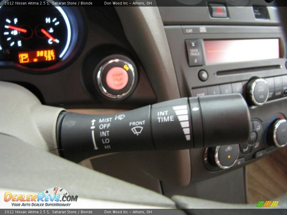 2012 Nissan Altima 2.5 S Saharan Stone / Blonde Photo #18