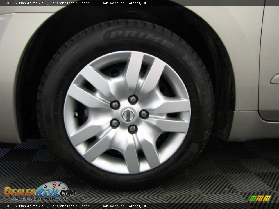 2012 Nissan Altima 2.5 S Saharan Stone / Blonde Photo #23