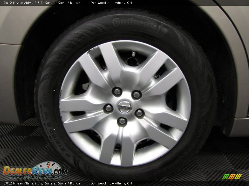 2012 Nissan Altima 2.5 S Saharan Stone / Blonde Photo #25
