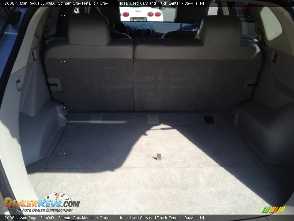2008 Nissan Rogue SL AWD Gotham Gray Metallic / Gray Photo #12