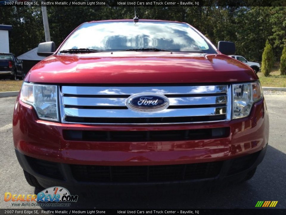2007 Ford Edge SE Redfire Metallic / Medium Light Stone Photo #2