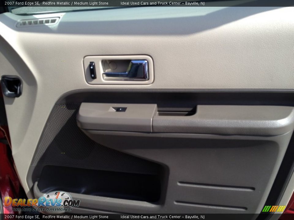 2007 Ford Edge SE Redfire Metallic / Medium Light Stone Photo #7