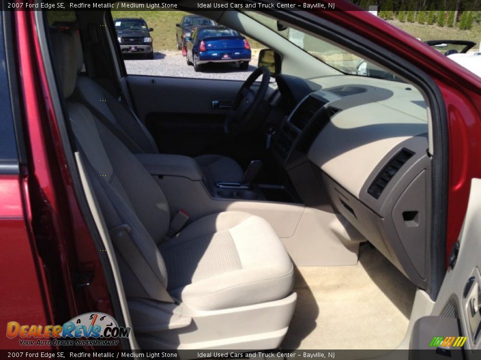 2007 Ford Edge SE Redfire Metallic / Medium Light Stone Photo #9