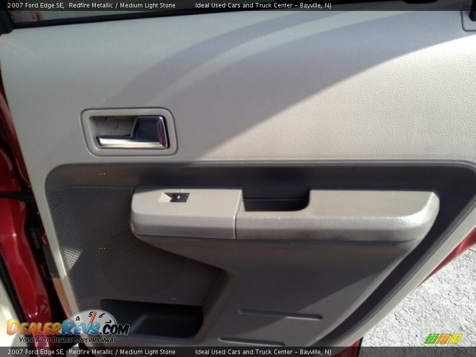 2007 Ford Edge SE Redfire Metallic / Medium Light Stone Photo #10