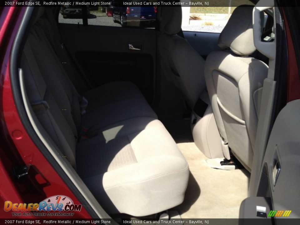 2007 Ford Edge SE Redfire Metallic / Medium Light Stone Photo #11