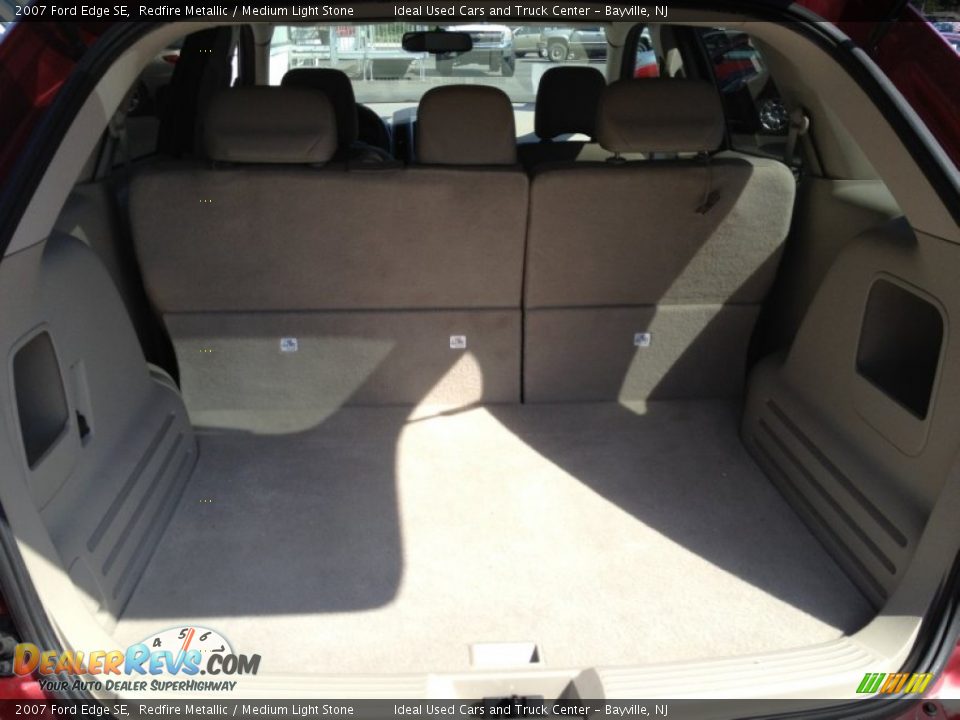 2007 Ford Edge SE Redfire Metallic / Medium Light Stone Photo #14