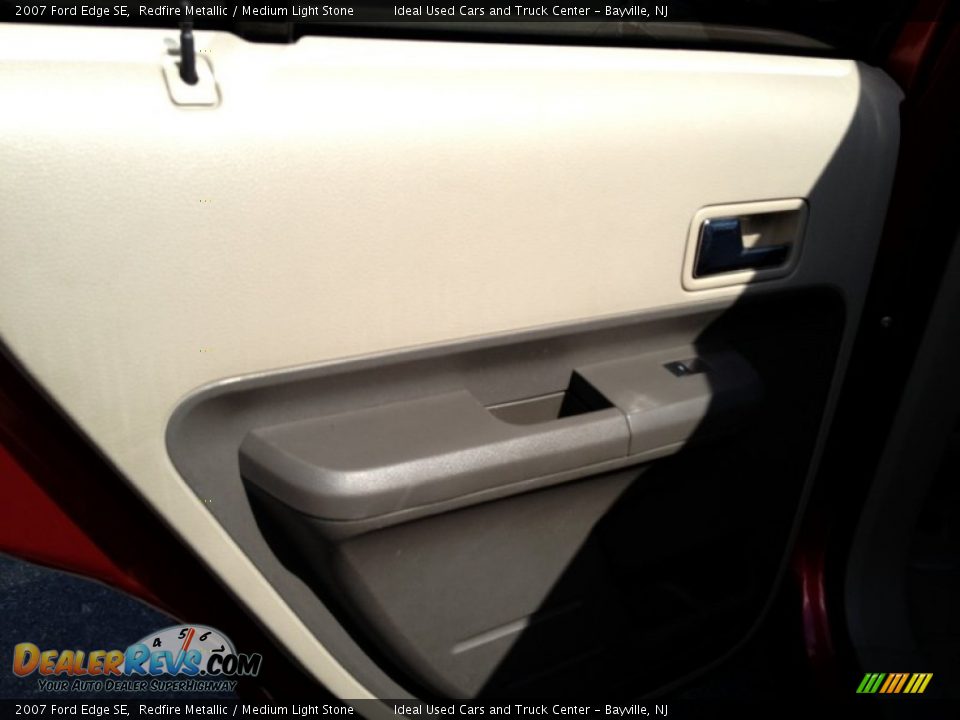 2007 Ford Edge SE Redfire Metallic / Medium Light Stone Photo #19