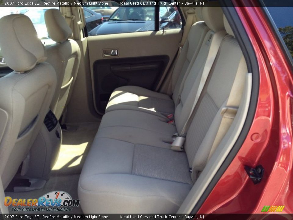 2007 Ford Edge SE Redfire Metallic / Medium Light Stone Photo #20