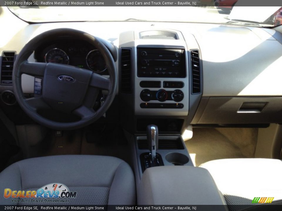 2007 Ford Edge SE Redfire Metallic / Medium Light Stone Photo #21