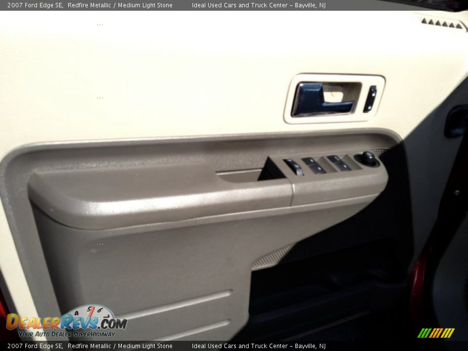 2007 Ford Edge SE Redfire Metallic / Medium Light Stone Photo #22
