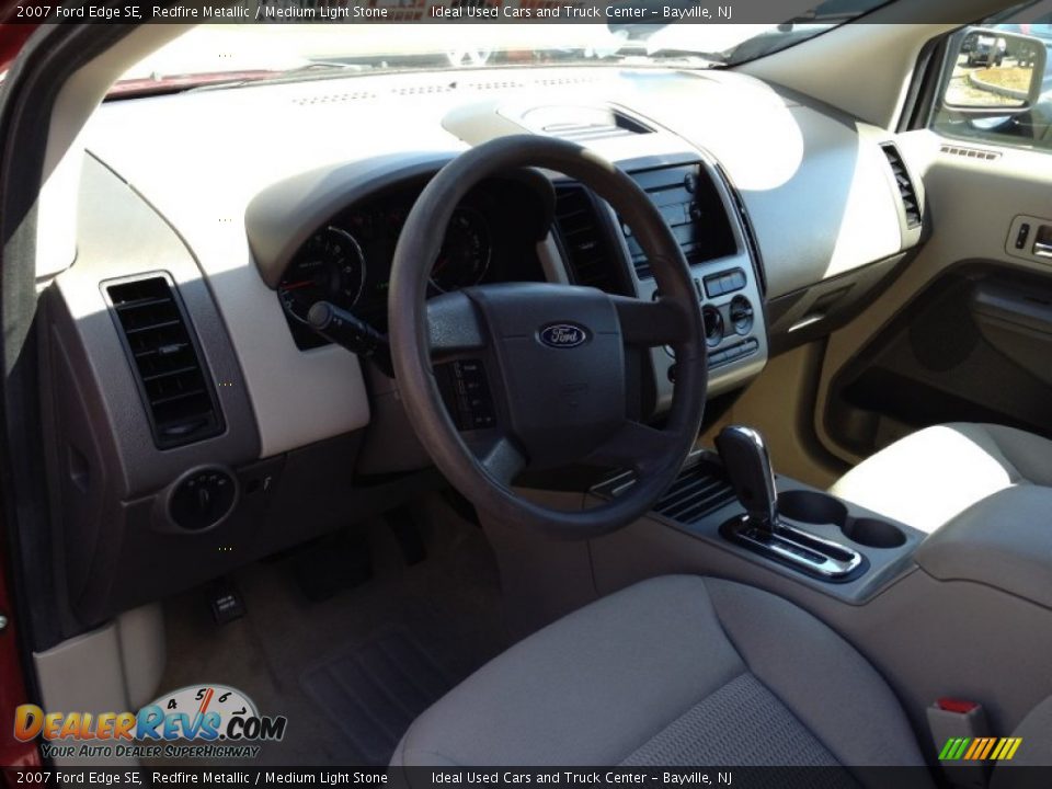 2007 Ford Edge SE Redfire Metallic / Medium Light Stone Photo #23